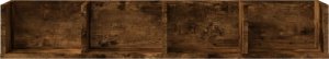 vidaXL Szafki wiszące, 2 szt., przydymiony dąb, 99x18x16,5 cm 5