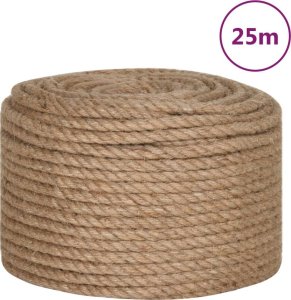 vidaXL Sznur jutowy, 25 m długości, 10 mm grubości 2