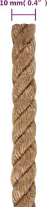 vidaXL Sznur jutowy, 25 m długości, 10 mm grubości 6