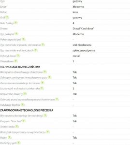 Piekarnik Freggia Piekarnik OGSB64X 12