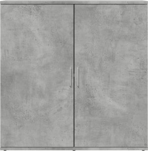 vidaXL Szafka, szarość betonu, 79x38x80 cm, materiał drewnopochodny 5