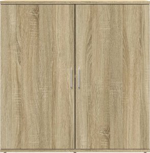 vidaXL Szafka, dąb sonoma, 79x38x80 cm, materiał drewnopochodny 5