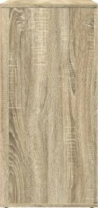vidaXL Szafka, dąb sonoma, 79x38x80 cm, materiał drewnopochodny 7