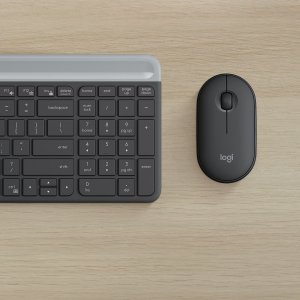 Klawiatura + mysz Logitech MK470 Slim (920-009202) 14