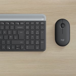 Klawiatura + mysz Logitech MK470 Slim (920-009202) 15