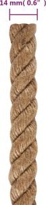 vidaXL Sznur jutowy, 25 m długości, 14 mm grubości 6