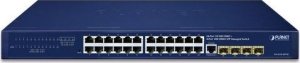 Switch Planet PLANET IPv4/IPv6, 24-Port Zarządzany L2/L4 Gigabit Ethernet (10/100/1000) 1U Niebieski 2