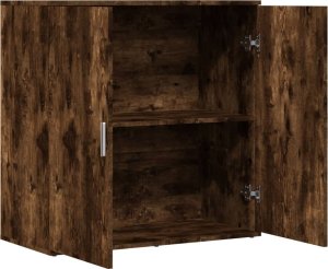 vidaXL Szafka, przydymiony dąb, 79x38x80 cm, materiał drewnopochodny 6