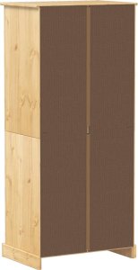 vidaXL Szafa Corona, 76x50x170 cm, lite drewno sosnowe 6