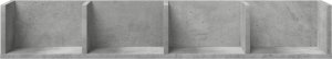 vidaXL Szafka wisząca, szarość betonu, 99x18x16,5 cm 5