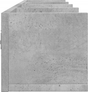 vidaXL Szafka wisząca, szarość betonu, 99x18x16,5 cm 6