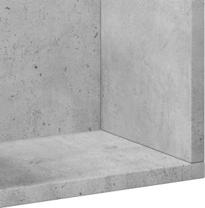vidaXL Szafka wisząca, szarość betonu, 99x18x16,5 cm 8