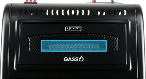 Yoer Elektryczny PIECYK GAZOWY Czarny 4200W ZAPALNIK PIEZOELEKTRYCZNY - Gasso GH01BK 8