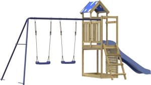 vidaXL Plac zabaw do ogrodu, impregnowane drewno sosnowe 2