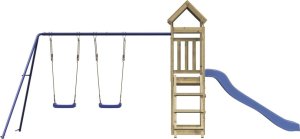 vidaXL Plac zabaw do ogrodu, impregnowane drewno sosnowe 3