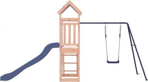 vidaXL Plac zabaw do ogrodu, lite drewno daglezjowe 7