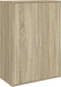 vidaXL Szafka, dąb sonoma, 60x31x84 cm, materiał drewnopochodny 2