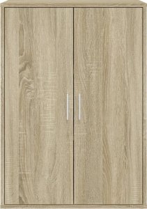 vidaXL Szafka, dąb sonoma, 60x31x84 cm, materiał drewnopochodny 5