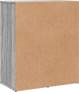 vidaXL Szafka, szary dąb sonoma, 60x31x70 cm, materiał drewnopochodny 7