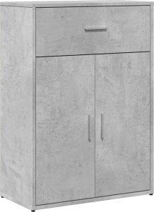 vidaXL Szafka, szarość betonu, 60x30x84 cm 2