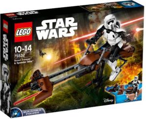 LEGO Star Wars Zwiadowca szturmowców i jego śmigacz (75532) 1
