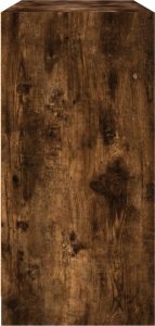 vidaXL Szafka, przydymiony dąb, 102x37x75,5cm 7