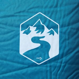 vidaXL Materac samopompujący z poduszką, 1-osobowy, turkusowy 3