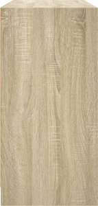 vidaXL Szafka, dąb sonoma, 102x37x75,5 cm, materiał drewnopochodny 7