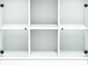 vidaXL Szafka, biała, 101,5x37x75,5 cm 6
