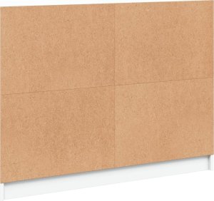 vidaXL Szafka, biała, 101,5x37x75,5 cm 8