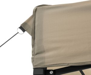 vidaXL Namiot imprezowy typu pop-up z 4 ściankami, kolor taupe 8