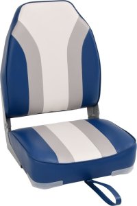 vidaXL Składane siedzisko do łodzi, 2-cz., z wysokim oparciem 2