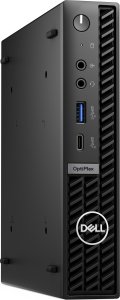 Komputer Dell Dell OptiPlex 7020 Plus - Micro - Core i7 i7-14700 / 2.1 GHz - vPro Enterprise - RAM 16 GB - SSD 512 GB - NVMe, Class 35 - UHD Graphics 770 - 1GbE, Wi-Fi 6E - WLAN: Bluetooth, 802.11a/b/g/n/ac/ax (Wi-Fi 6E) - Win 11 Pro - Monitor: keiner - S 3