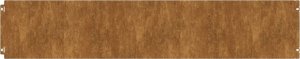 vidaXL Obrzeża trawnikowe, 10 szt., 20x103 cm, giętkie, stal Corten 3