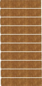 vidaXL Obrzeża trawnikowe, 10 szt., 20x103 cm, giętkie, stal Corten 4