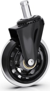 Verk Kółko do fotela kauczukowe łożyskowane 1szt 11mm Kółko do fotela kauczukowe łożyskowane 1szt 11mm 2