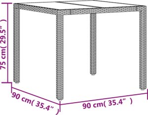 vidaXL 3-cz. zestaw mebli ogrodowych z poduszkami, jasnoszary 9