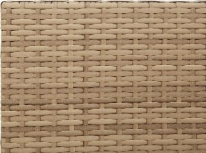 vidaXL Narożnik ogrodowy z poduszkami i stolikiem, rattan PE, beżowy 10