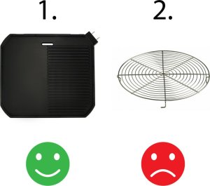 Grill elektryczny Yoer Duży Elektryczny GRILL stojący stołowy ogrodowy WYSOKA MOC - RoastMaster EG05BK 7