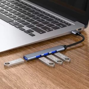 HUB USB ATL AK340 Hub usb 1x3.0  3x2.0 slim 3