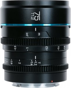 Obiektyw Sirui Sirui Cine Lens Nightwalker S35 75mm T1.2 X-Mount Black 1