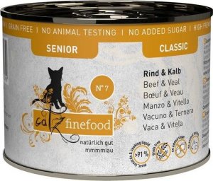 Catz Finefood Catz Finefood Karma Dla Kota Seniora Wół Cielęcina 200g 1