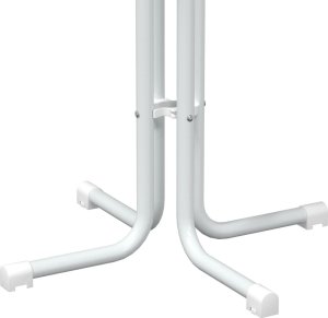 vidaXL Stół jadalniany, biały, 70x110 cm 8