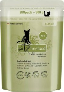 Catz Finefood Catz Finefood Classic Karma Dla Kota Łosoś Drób 300g 1