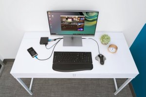 Klawiatura Kensington Advance Fit klawiatura RF Wireless AZERTY holenderski francuski Czarny 12