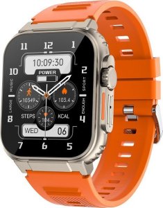 Smartwatch Hagen Smartwatch  męski Hagen HC56.111.138 pomarańczowy pasek 1