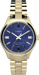 Zegarek Timex Zegarek damski Timex TW2W40300 złoty 1