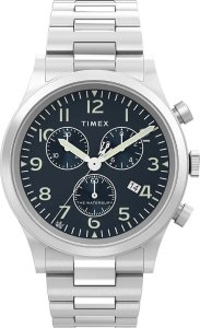 Zegarek Timex Zegarek męski Timex TW2W48200 srebrny 1