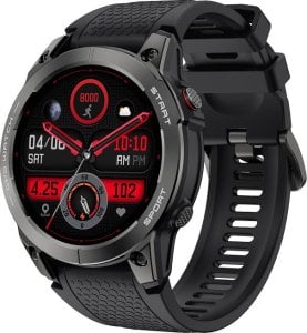 Smartwatch Hagen Smartwatch  męski Hagen HC87.14.534 czarny pasek 1