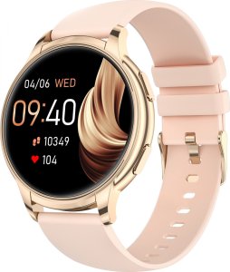 Smartwatch Hagen Smartwatch  damski Hagen HC76.115.5310 różowe złoto pasek 1